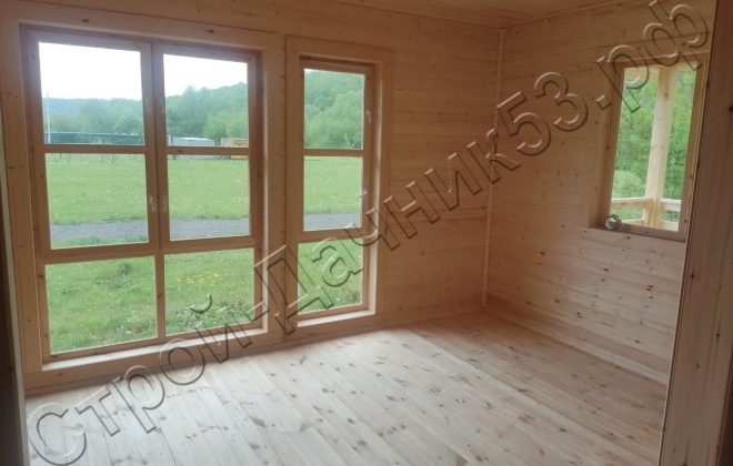 4 Каркасно-щитовой 8.5х8.0м, 68 М², Тульская область, Ефремовский район, деревня Лубянка. (2)